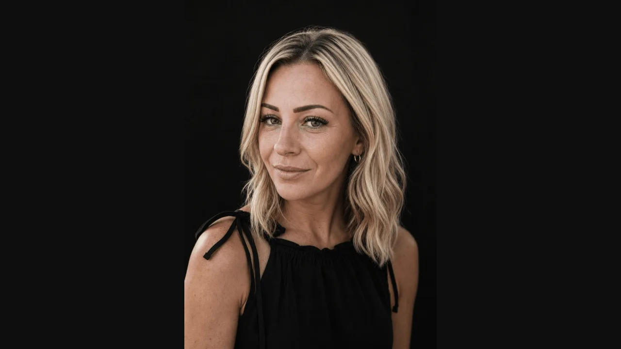 Portrait of Rachel Lunn, founder of Evara
